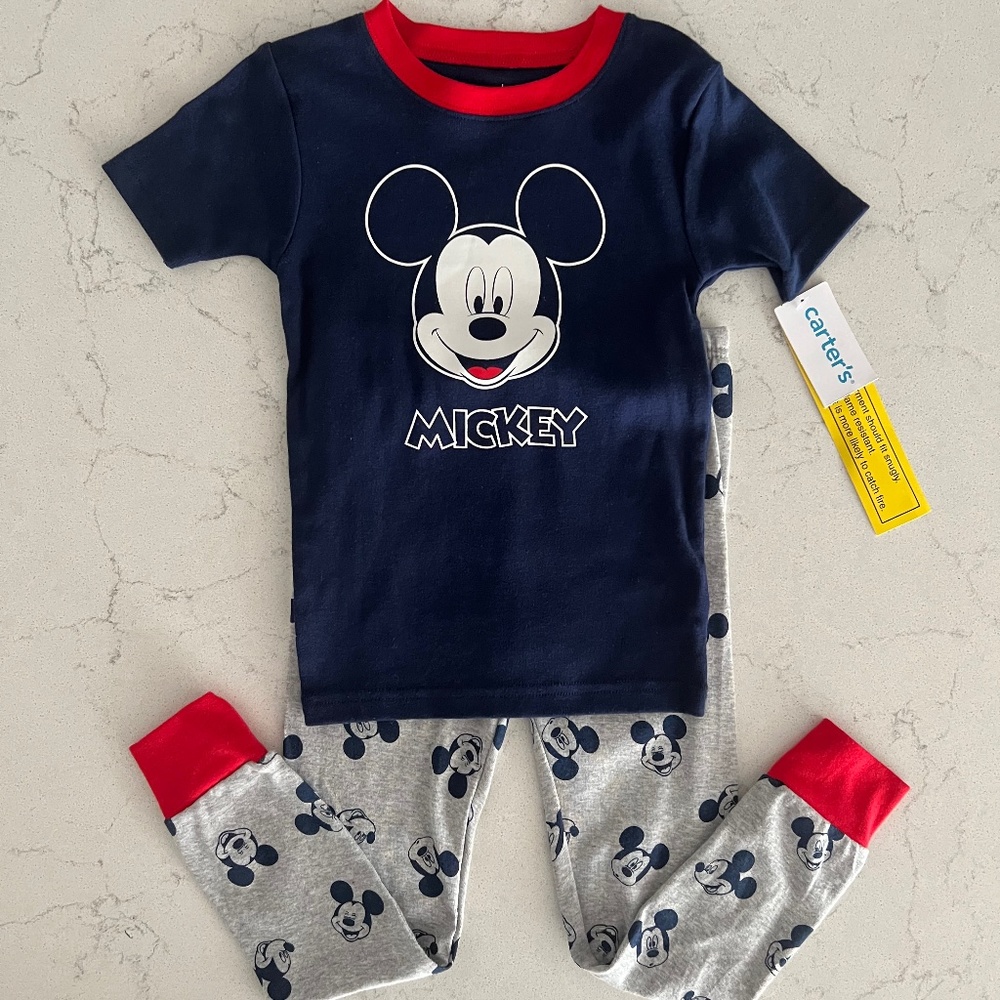 CARTER’S Boys Mickey Mouse PJ Set